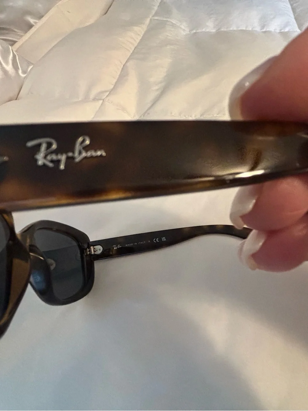 Ray-Ban Women's JACKIE OHH Tortoiseshell Sunglasses - Brown Lenses